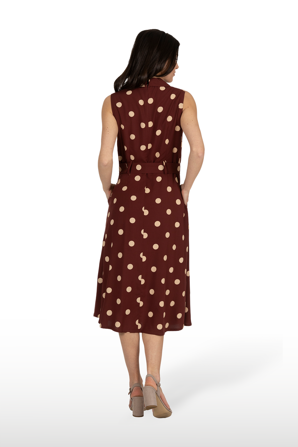 Рокля REBECCA в бордо
