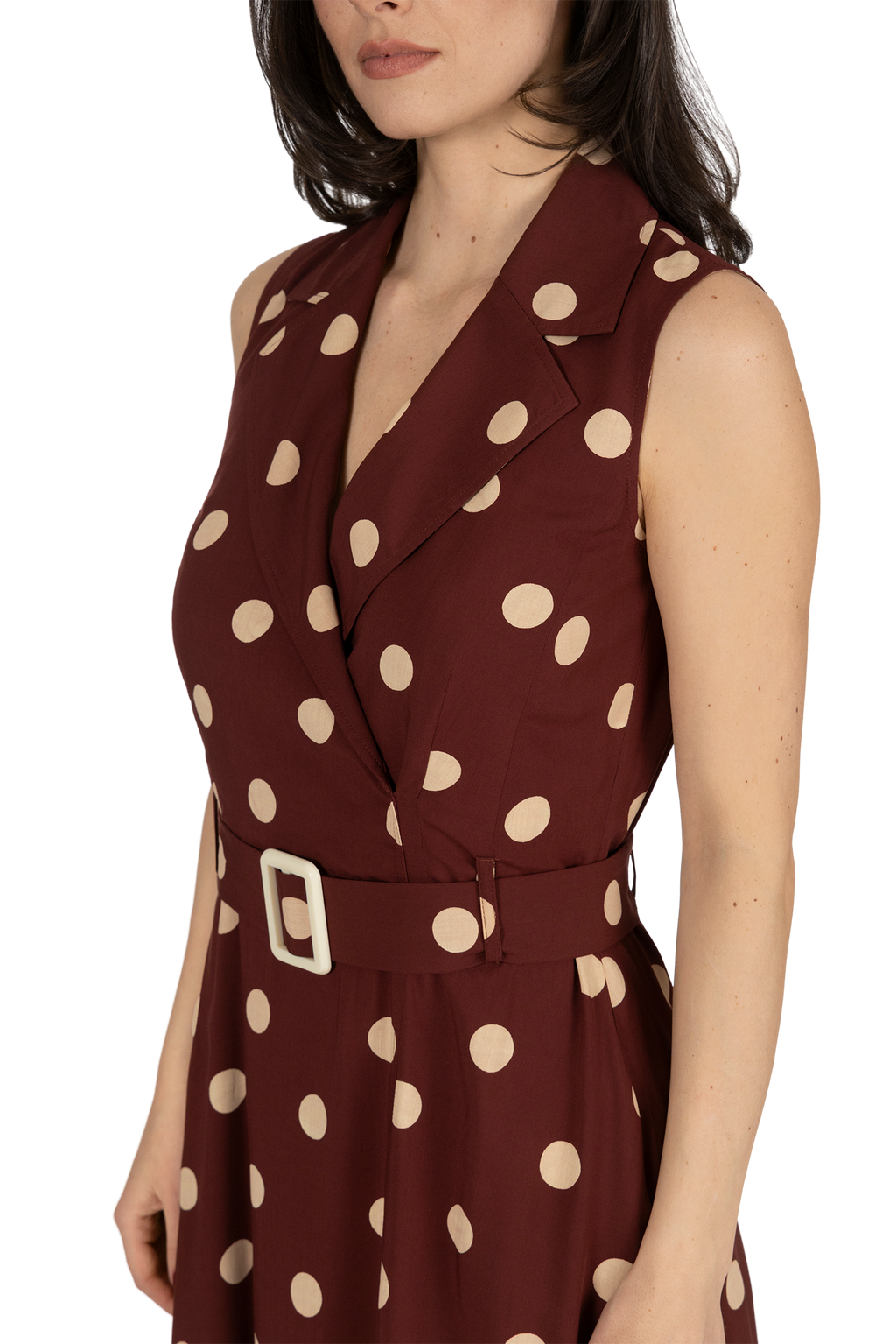 Рокля REBECCA в бордо