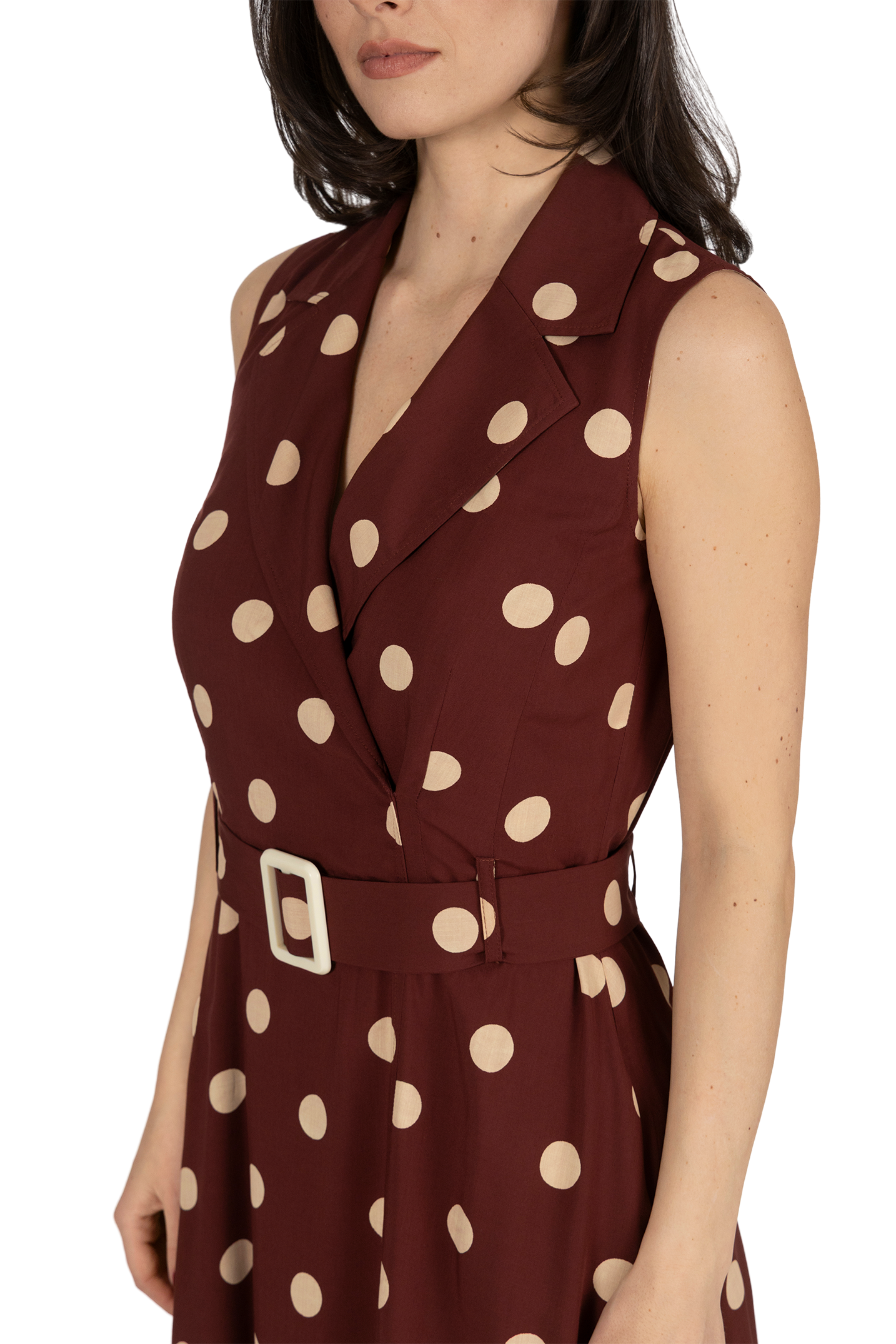 Рокля REBECCA в бордо