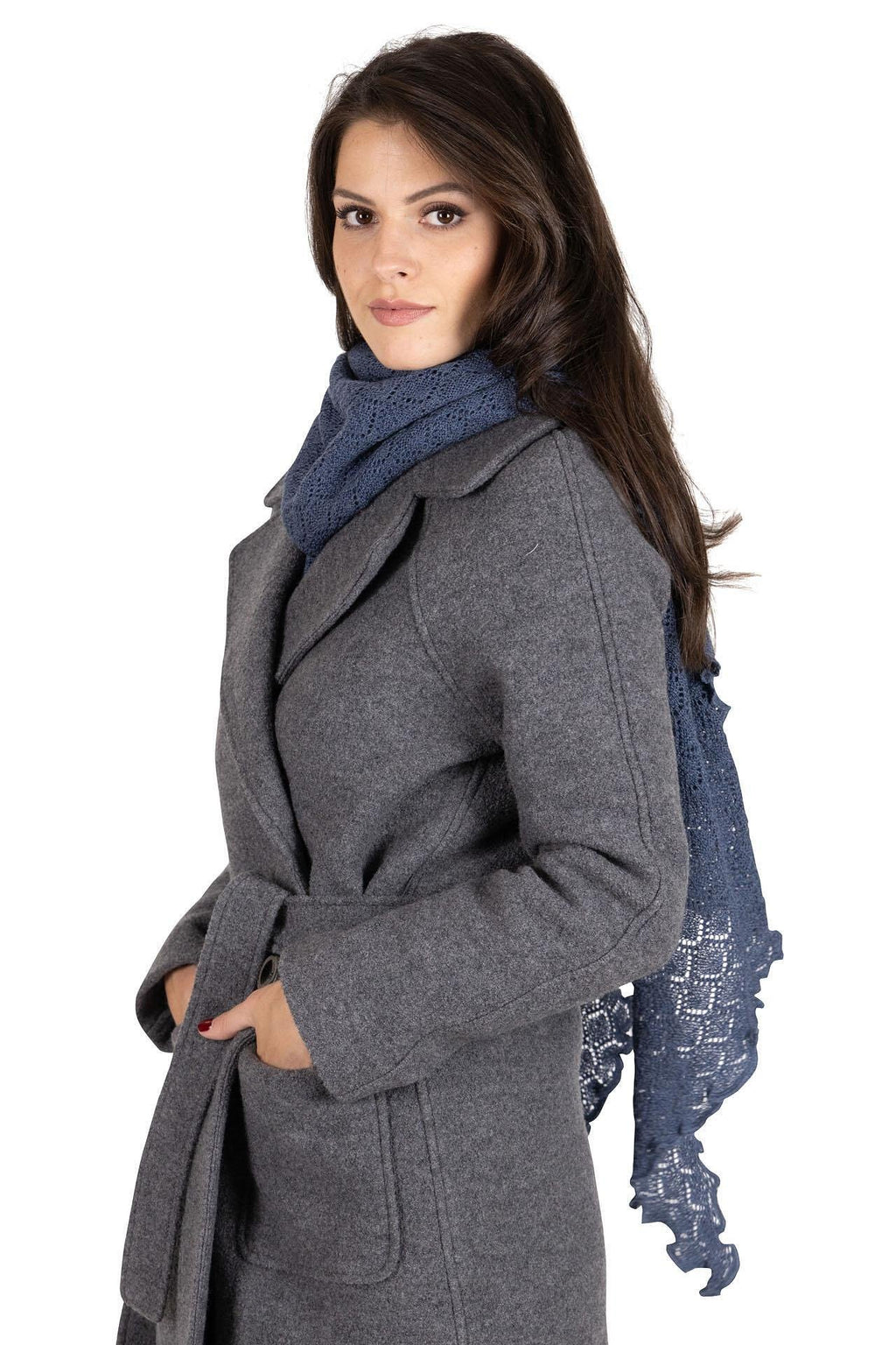Дамски шал от мариносова вълна VANESSA