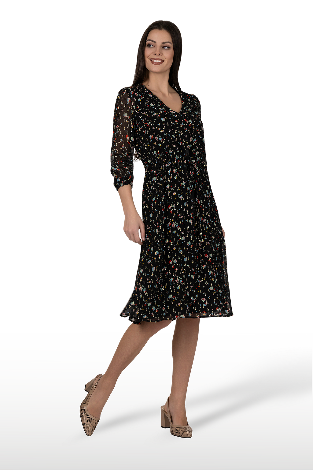 Копринена рокля ELIZA