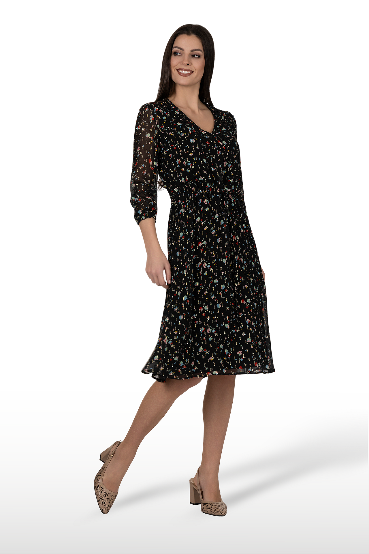 Копринена рокля ELIZA
