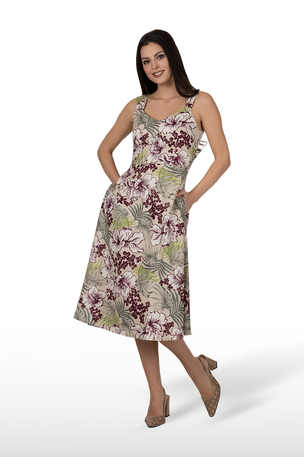 Ленена рокля ESMEE