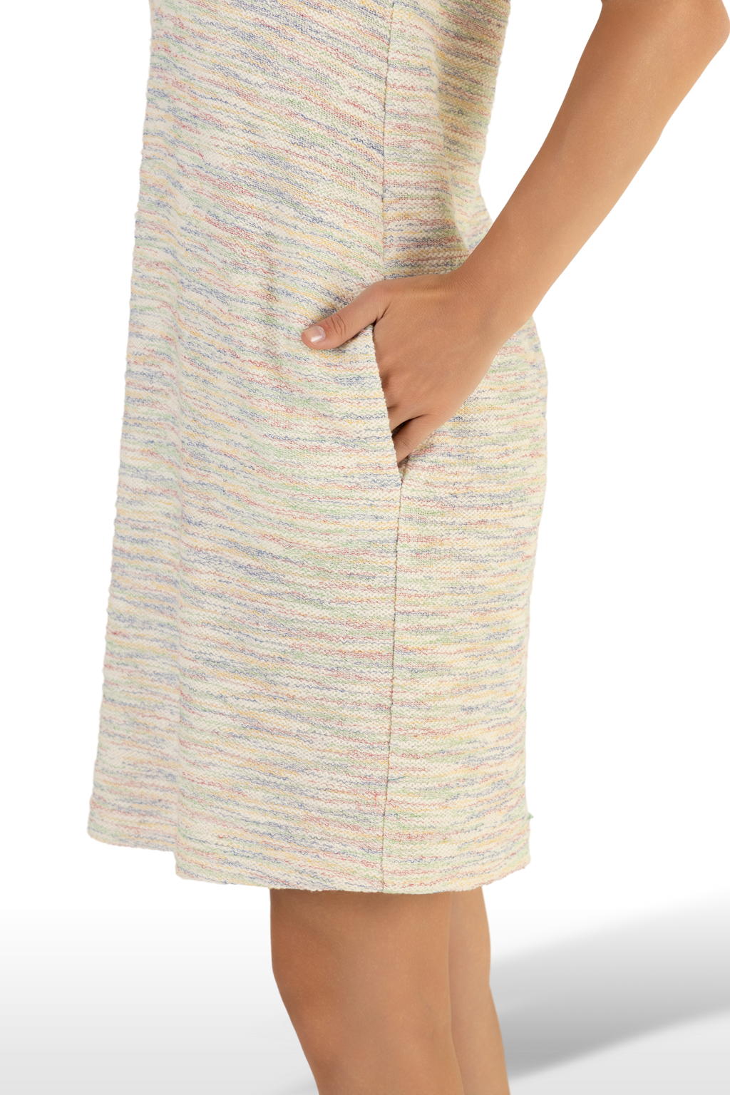 Рокля в пастелни тонове  LORIANA