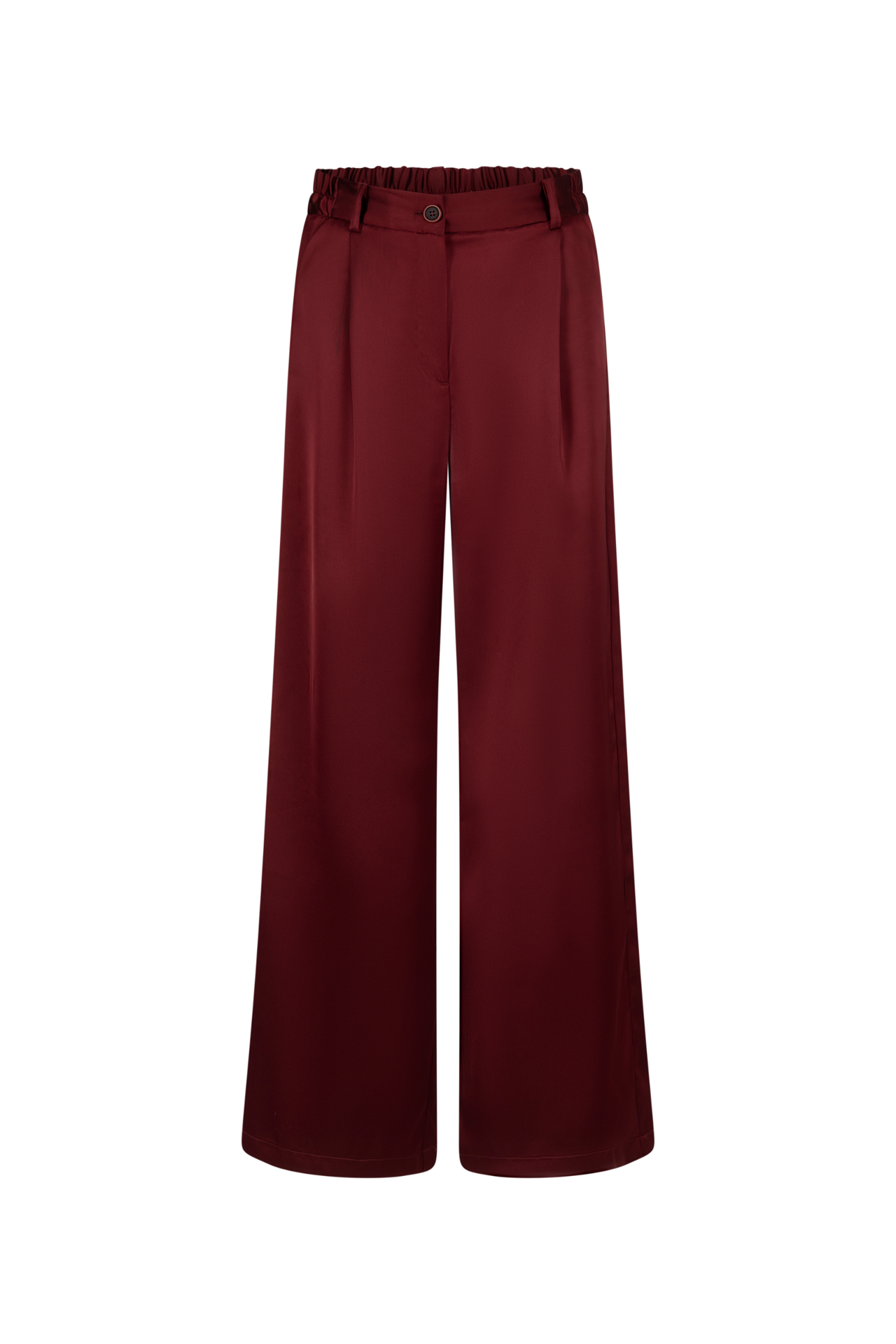 Сатенен панталон CALIFORNIA в бордо